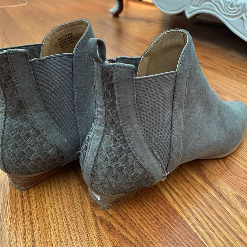 Suede Booties - Picture 3 of 3